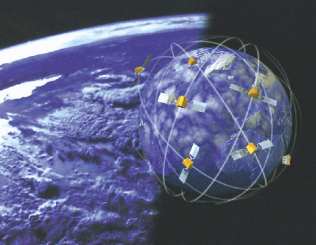 24 satelitov v orbiti oddaljenih 10.900 navtičnih milj...